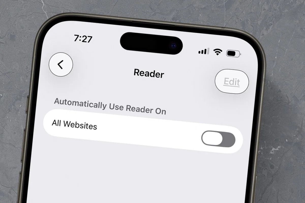 1780955111 Comment activer le mode lecteur dans Safari pour toutes les