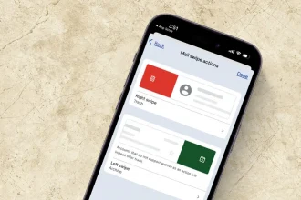 Comment empecher les e mails detre archives sur iPhone